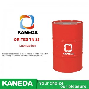 KANEDA ORITES TN 32 Hydrokrackad mineraloljebaserad turbinolja för smörjning och tätning av ammoniaksyntes-turbokompressor.