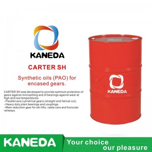 KANEDA CARTER SH Syntetiska oljor (PAO) för inneslutna växlar.
