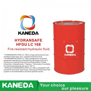 KANEDA HYDRANSAFE HFDU LC 168 Brandbeständig hydraulvätska.